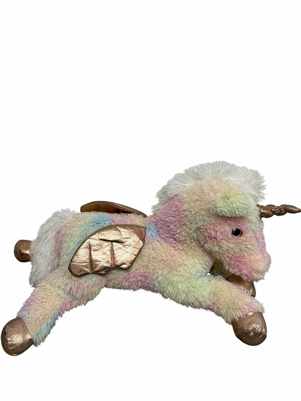 Unicorn Plush Toy, Pink & Green